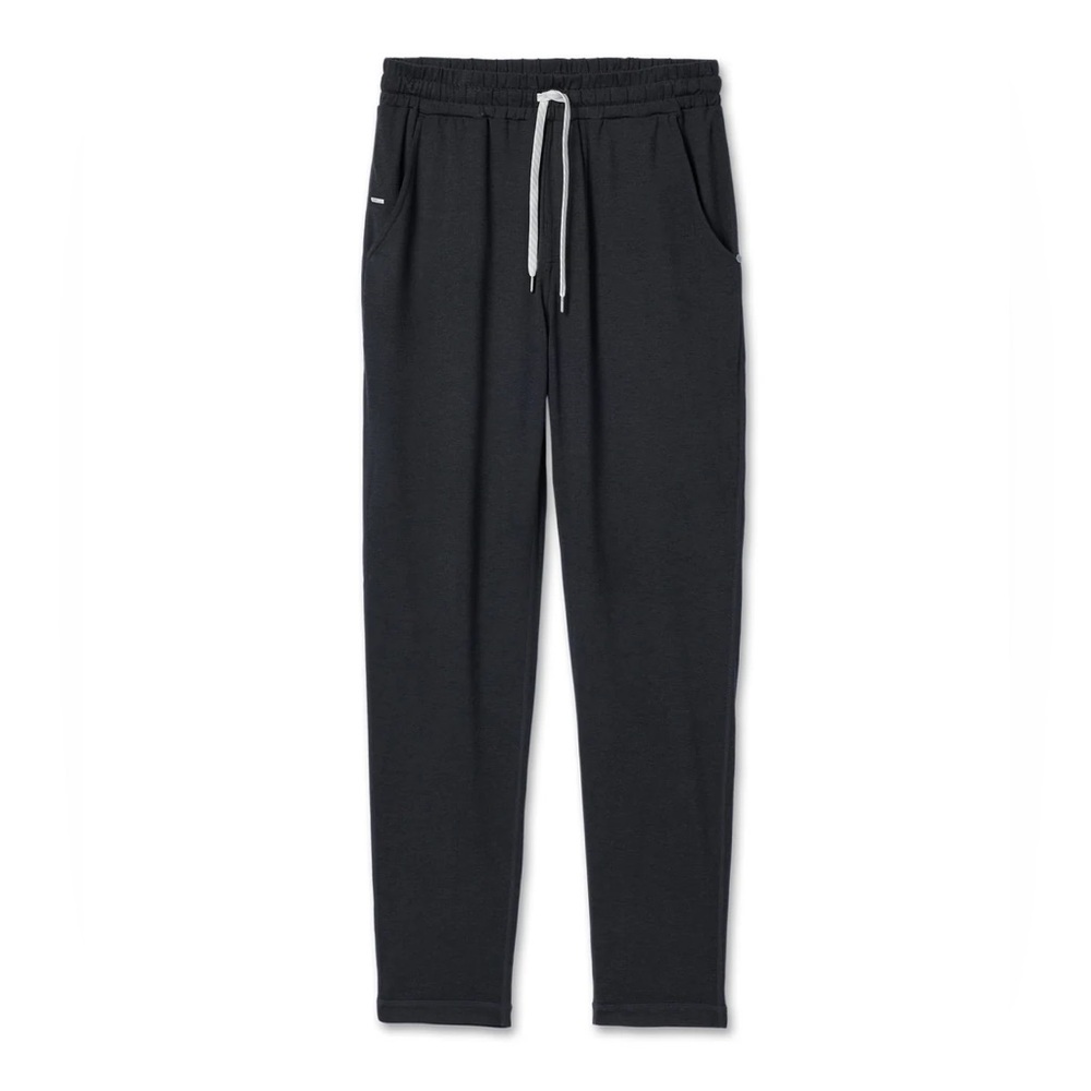 Vuori Ponto performance pants dreamknit black heather men’s medium.